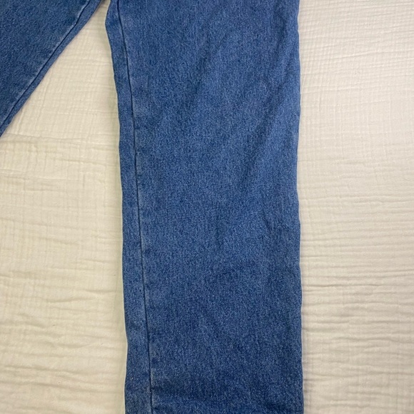 Women’s Cabelas Straight Leg Fleece Lined Insulated Jeans Blue Size 16 Regular - Picture 4 of 12